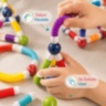 Set Magnetic Flexibil pentru Construcții Creative 85 Piese