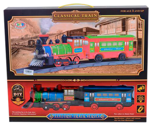 Tren Motorizat cu Sunete și Efecte Luminoase