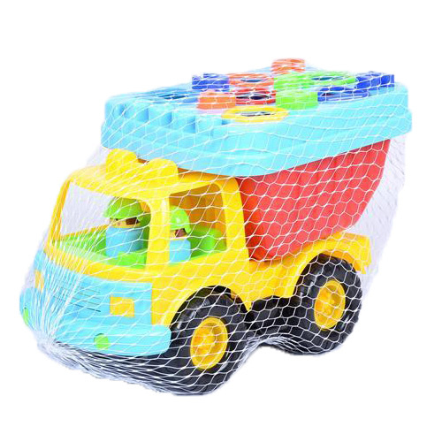 Camion cu Figuri Geometrice de Stivuit, 34cm