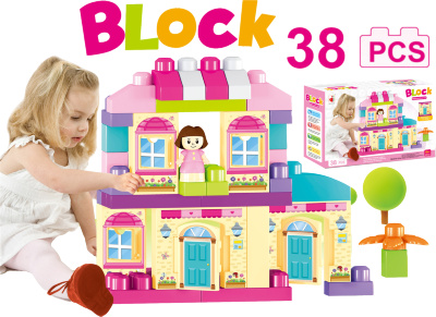 Casa de Vacanță, blocuri mari de construcție 38 piese | image