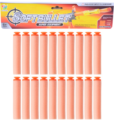 Set 20 Proiectile Moi cu Ventuză Nerf | image