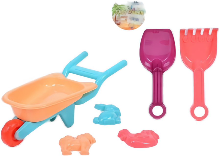 Roaba cu 5 Accesorii de Nisip