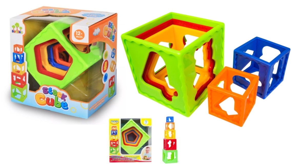 Cuburi Supozabile, Joc Turn Stivuire Montessori 