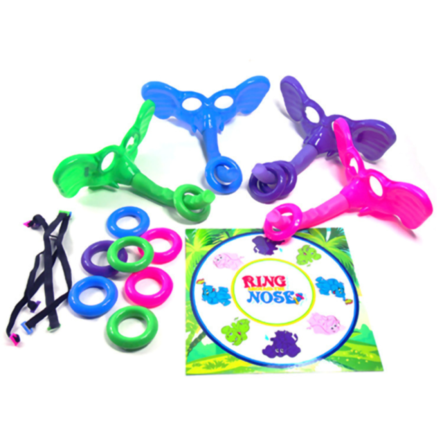 Joc de Familie Ring Around the Nose cu Măști de Elefant