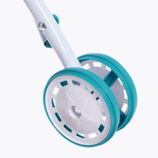 Cărucior pliabil pentru păpuși cu cadru metalic și design modern