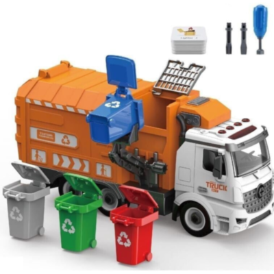 Camion Gunoi Copii cu Lumini și Sunete | image