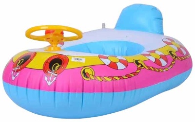 Bărcuță Gonflabilă cu Volan și Claxon | image