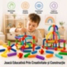 Set Construcție Montessori cu Tuburi Flexibile și Conectori