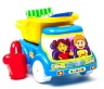 Camion cu Lopățica, Stropitoare, Greblă și Formă de Nisip, 35cm