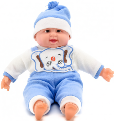 Bebeluș cu Sunete, corp moale 48cm | image