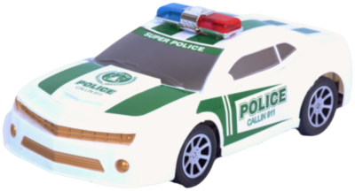 Mașina de Poliție cu Fricțiune, 36cm  | image