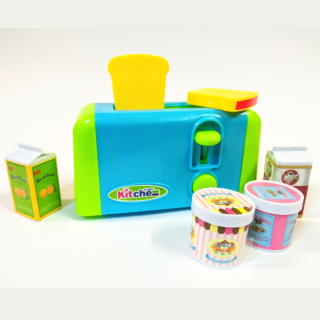 Set de Bucătărie pentru Copii - Mini Prajitor de Pâine cu Accesorii