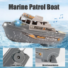 Barcă de Patrulă Marină cu Lumini și Sunete