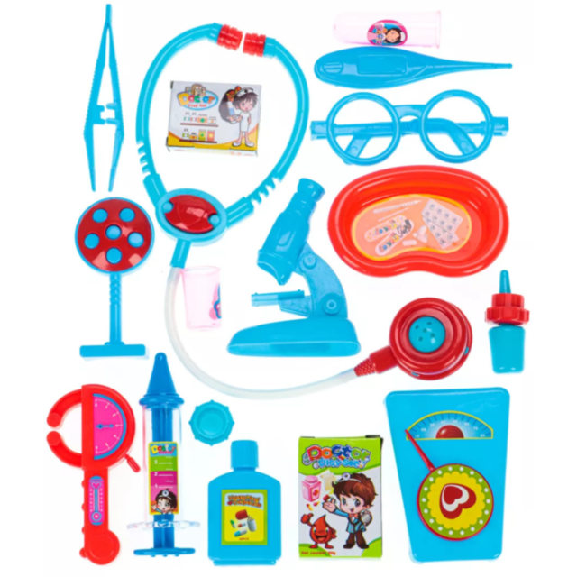 Set Doctor pentru Copii cu Geantă de Prim Ajutor – Joc de Rol Educativ