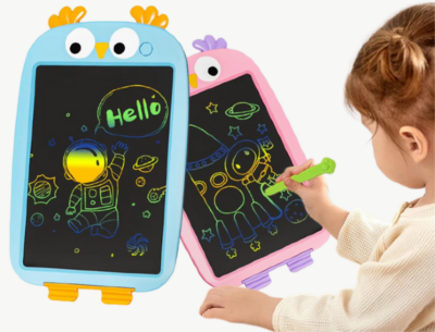 Tablă de desen LCD pentru copii - cu ștergere pe buton | image