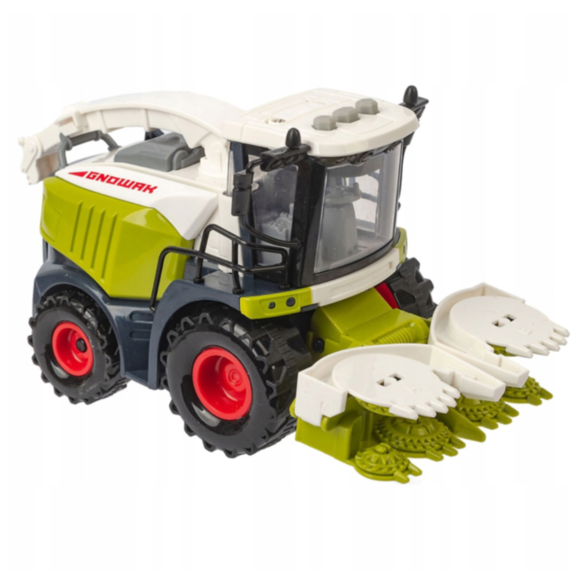 Combină Agricolă de Jucărie cu Lumină LED și Funcție de Recoltare