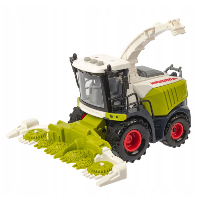 Combină Agricolă de Jucărie cu Lumină LED și Funcție de Recoltare