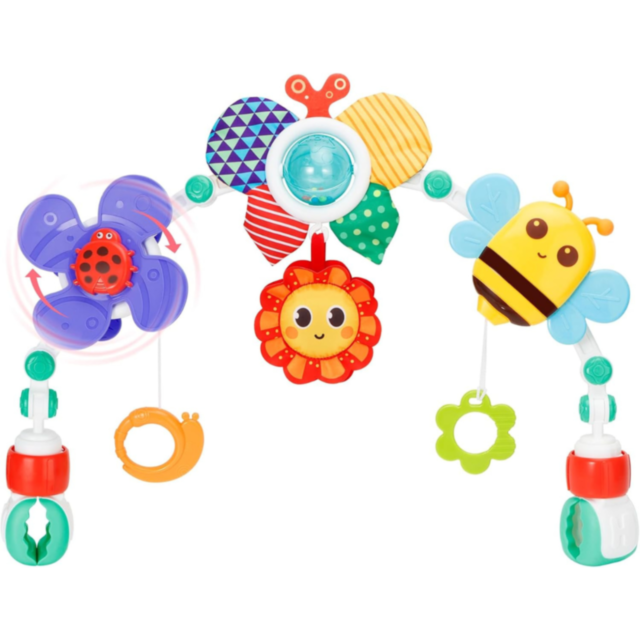 Bară interactivă multifuncțională pentru bebeluși. 