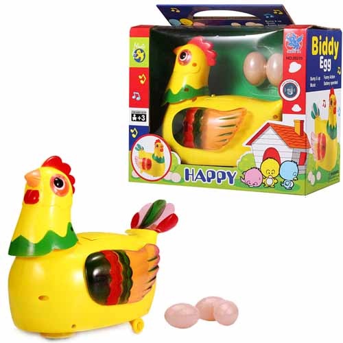 Găina care Merge și Face Oua cu Sunete și Lumini 