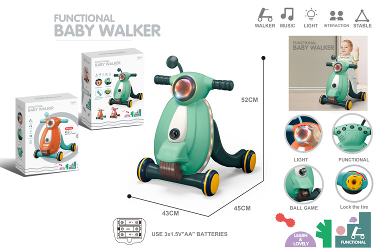 Antepremergător Motocicletă cu Muzică și Lumini