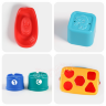 Set Educativ 3 în 1 - Sortator de Forme, Turn de Stivuire și Jucării de Baie