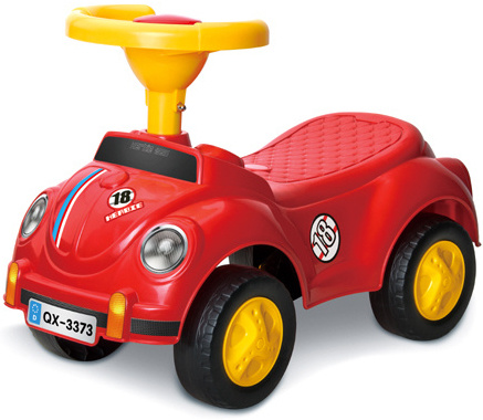 Mașinuță fără Pedale Acționată cu Picioarele