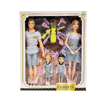 Familia Barbie cu 2 Copilași | image