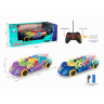Mașinuță Sport cu Telecomandă, Mecanism Vizibil și Lumină LED