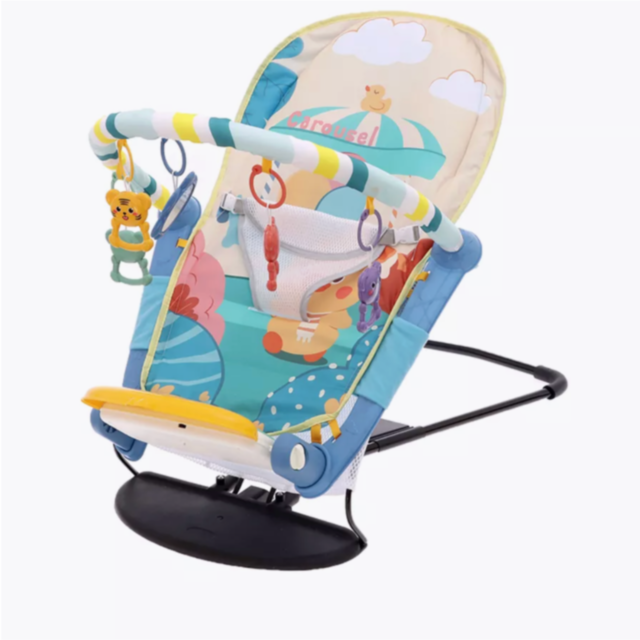 Centru de Joacă 2-în-1 pentru Bebeluși | Leagăn și Saltea cu Pian