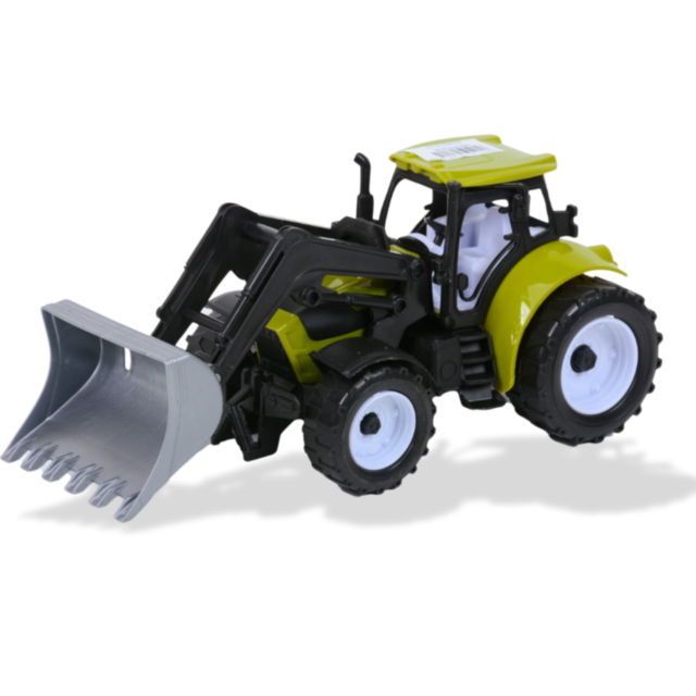 Tractor de Jucărie cu Cupă Mobilă – Vehicul de Construcții pentru Copii