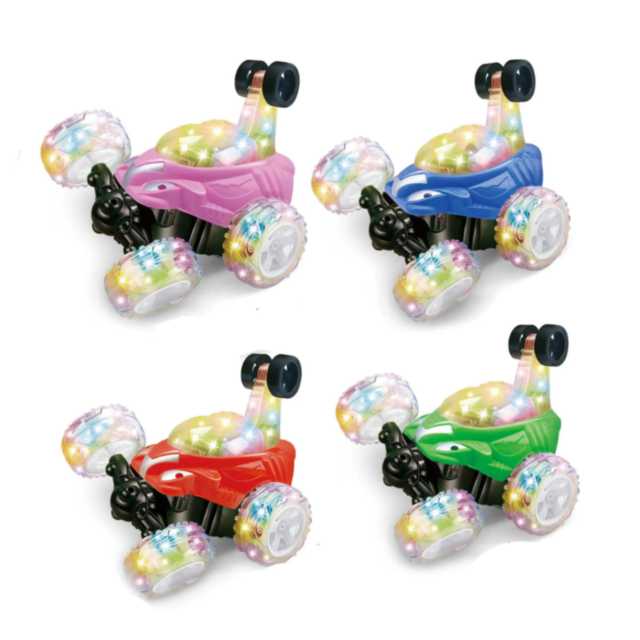 Mașină de Cascadorii cu Efecte Luminoase și Sunet, 49MHz, Control la Distanță 