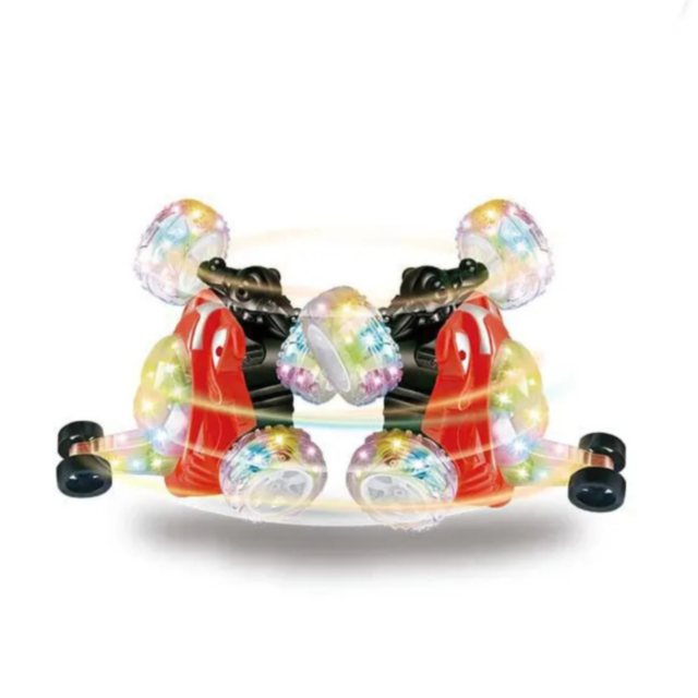 Mașină de Cascadorii cu Efecte Luminoase și Sunet, 49MHz, Control la Distanță 