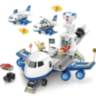 Aeronavă de Poliție cu Funcții de Pista și Vehicule – Jucărie Interactivă pentru Copii 