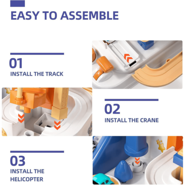 Set De Joacă Space Adventure Cu Mașinuțe Și Rachetă