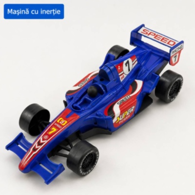 Mașină de curse cu inerție, model tip Formula | image