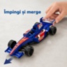 Mașină de curse cu inerție, model tip Formula