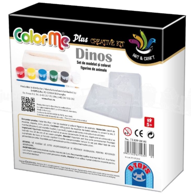 Color Me Plus Dinozauri  joc creativ