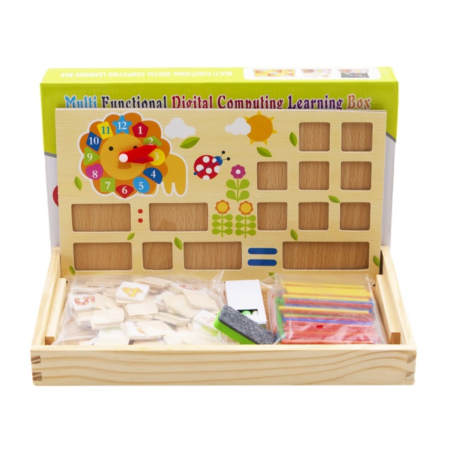 Деревянный Набор Первоклассника  Математика - Учимся Считать