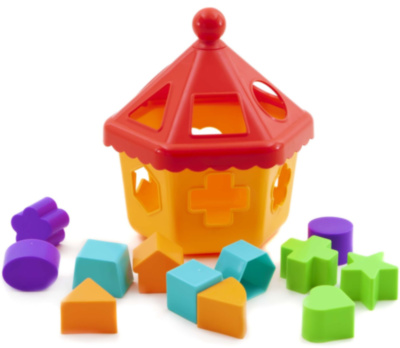 Căsuță cu Stivuitor de 12 Forme Geometrice  | image