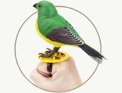 2 buc. Păsări Interactive cu Control Vocal și Lumini | image