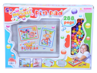 Mozaic cu Pioneze Colorate, 288 detalii | image