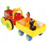 Tractor Interactiv cu Animale și Lumini - Jucărie Educativă pentru Copii