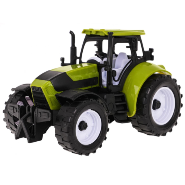 Tractor de Jucărie Verde cu Roți Mari 