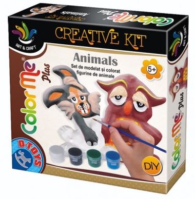 Color Me Plus Iepuraș și Bufniță  joc creativ | image