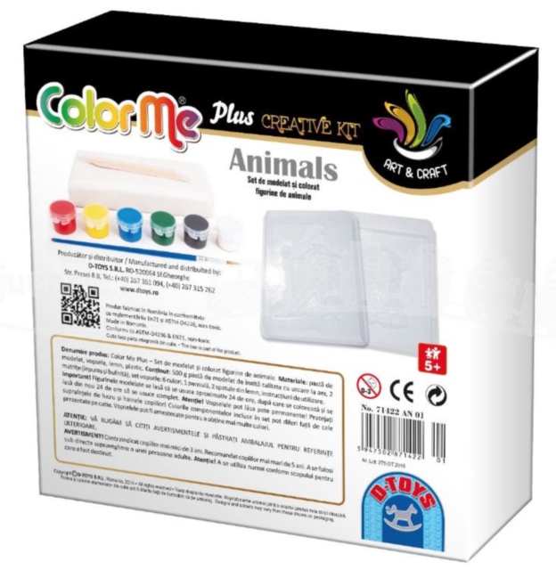 Color Me Plus Iepuraș și Bufniță  joc creativ