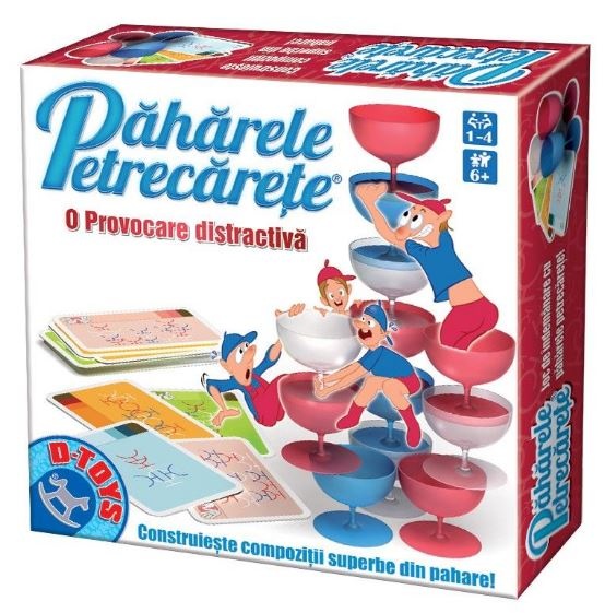 Păhărele Petrecărețe  joc de societate