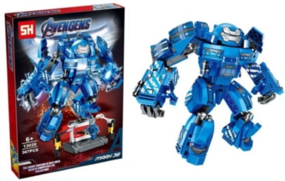 Set Construcție Iron Man, Mark 38, 367 piese | image