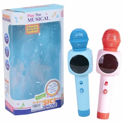 Microfon Karaoke cu Funcții de Amplificare, Înregistrare și Schimbare a Vocii | image