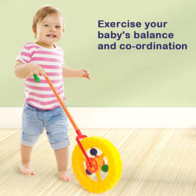 Roata Magică de Tras pentru Copii (culoare aleatorie)