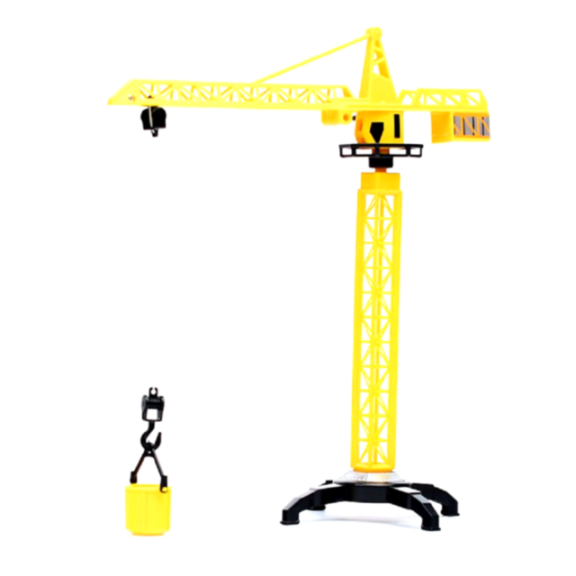 Set de Construcție cu Macara și Vehicule pentru Șantier, 13 Piese